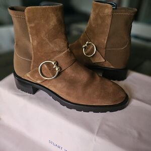 Stuart Weitzman Luxering Bootie